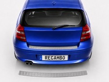 Edelstahl Ladekantenschutz matt passend f�r BMW 1er | E81 E87 | BJ 2007-2011