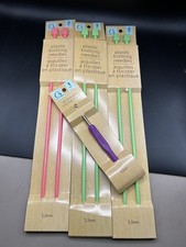 Crafter's Square Knitting Needles Aluminum Crochet Hook Set 5.0mm 5.5mm NEW