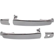 Exterior Door Handle For 2003-2007 Infiniti G35 2 pc Set Front