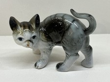 Vintage China Cat Figurine VGC