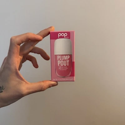 POP Beauty PLUMP POUT | FUSCHSIA FREESIA - Aceite para labios rellenos y labios hidratantes - Imagen 1 de 3