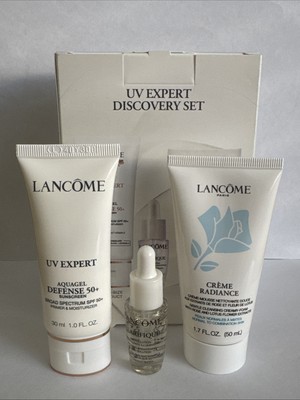 Lancôme UV Expert Discovery Set,UV Expert Defense 50+Creme Radiance,Clarifique S