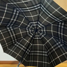 Burberry Long Umbrella Men Women Very Good Condition Rare