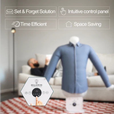 Bellairon Automatic Clothes Iron Steamer - CHRISTMAS DEAL 10% OFF Limited Time!