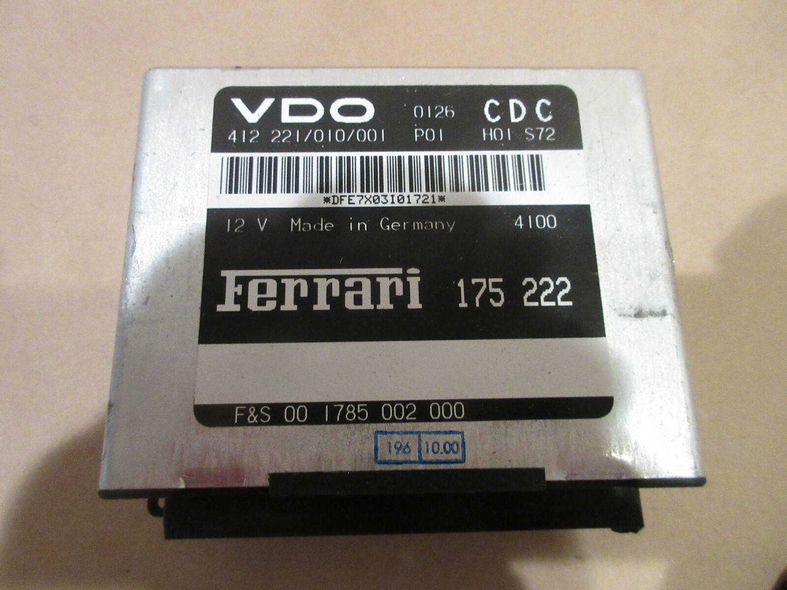 Ferrari 360 Shock Absorber / Suspension /  ECU - P/N 175222