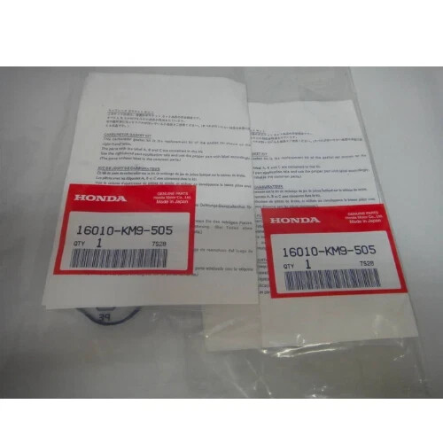 HONDA Genuine OEM NSR250R MC16 MC18 MC21 CARBURATOR GASKET KIT SET 16010-KM9-505 - Picture 3 of 4