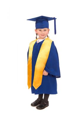 nursery graduation dress Attire Matte Graduation Gown, Cap and Stole (Black) Christmas Dress Clothing
