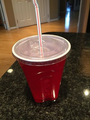 SOLO Cup Lids, 100 pk clear, 626TS0090PK, Straw Slot, 16 18 oz cups, clear  | eBay