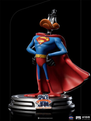 Iron Studios Space Jam A New Legacy Daffy Duck Superman Art Scale Statue New