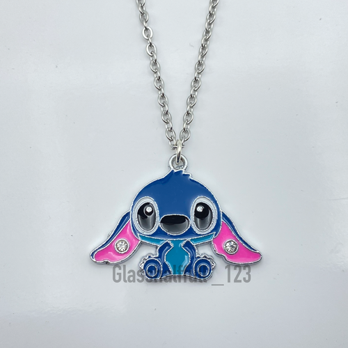 Disney Stitch Necklace Lilo and Stitch Girls Costume Jewellery Charm UK
