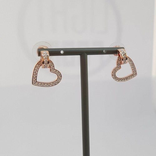Swarovski Herz Ohrstecker Lovely Ohrringe Liebe Love Rosévergoldet 5466720 - Bild 8 von 10