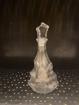 Camus Cognac Cuvee Baccarat Jubilee Crystal Decanter & Stopper empty