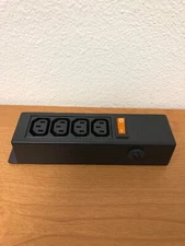 Well Shin WS-045-0-4 IEC Power Strip 10A 250V Board 1 to 4 with Switch