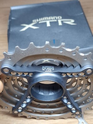 Retro Vintage Bicycle Parts NIB NOS Shimano XTR CS-M950 Hyperglide