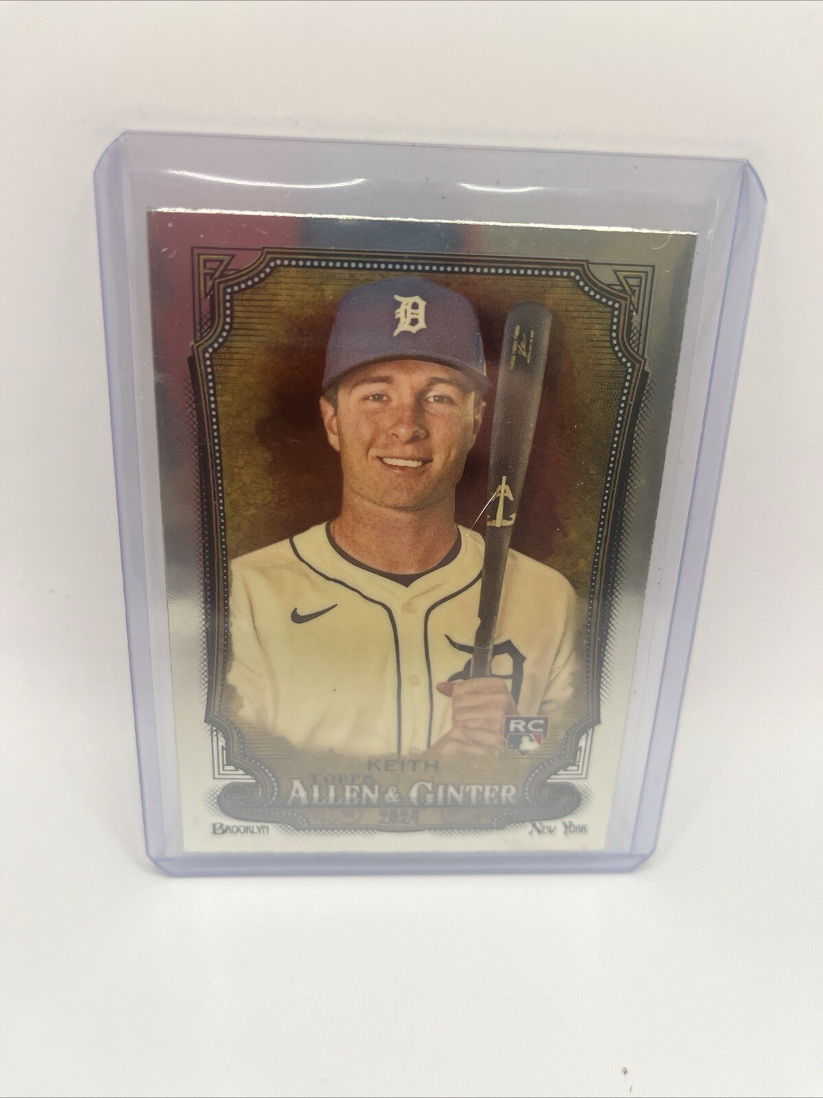 2024 Topps Allen & Ginter Colt Keith #279 Chrome Parallel RC Tigers