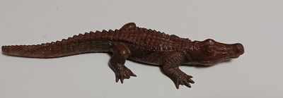 Bergen Beton Circus Alligator Hard Plastic Vintage 1950s Animal Painted Figure