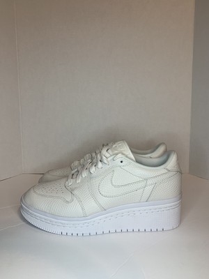 jordan 1 retro low lifted white women's shoe