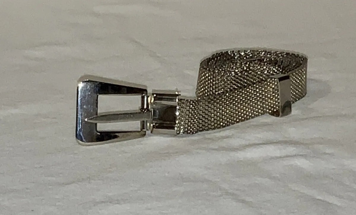 80s 90s vintage mesh stainless belt USA製 80s 90s Mesh Belt - Etsy