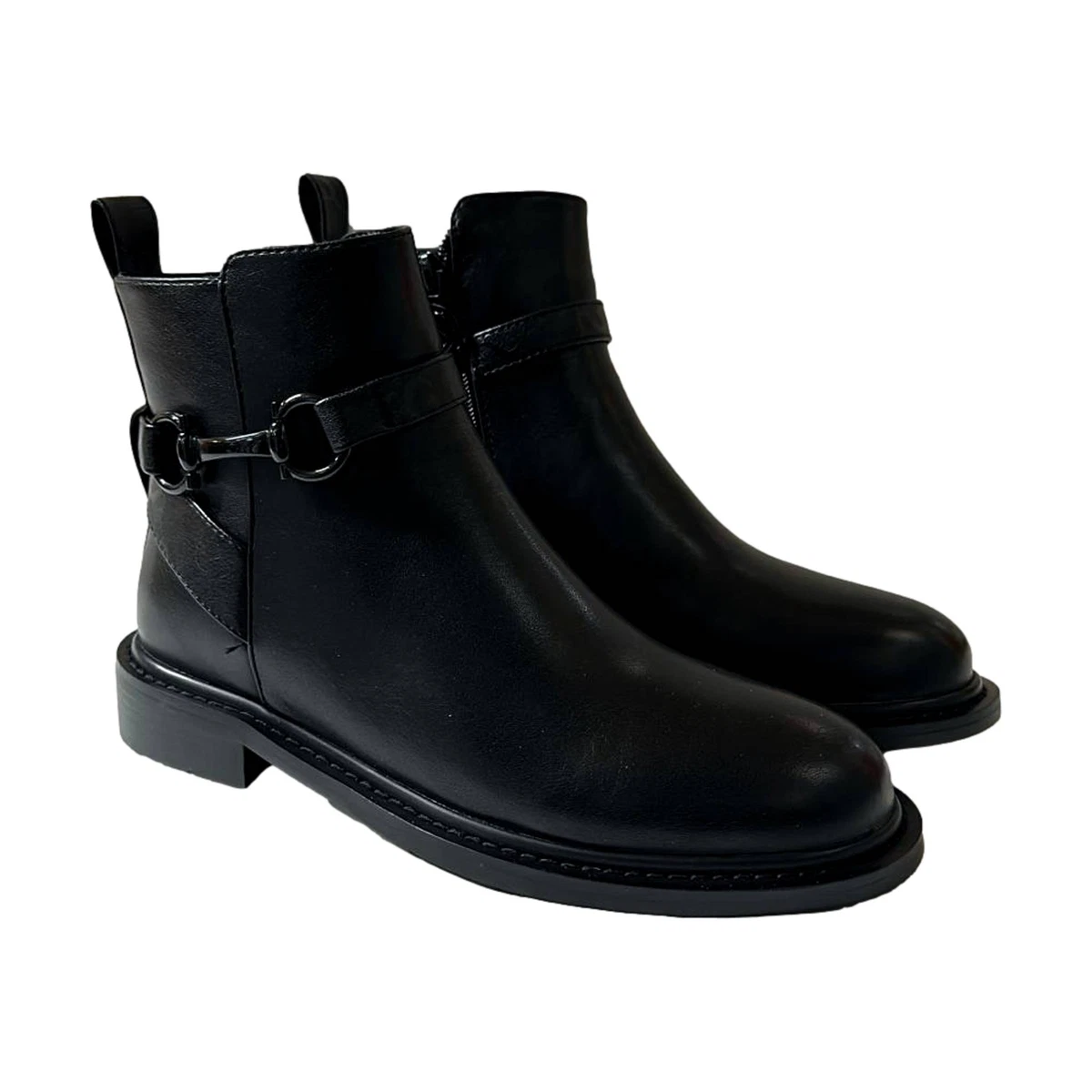 Solo Soprani 32TR 111 Stivaletti Donna Tacco Basso Nero eBay