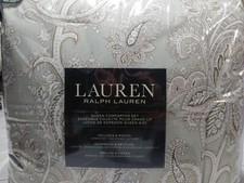 NEW RALPH LAUREN MARION PAISLEY FULL/QUEEN 4 PC COMFORTER SET