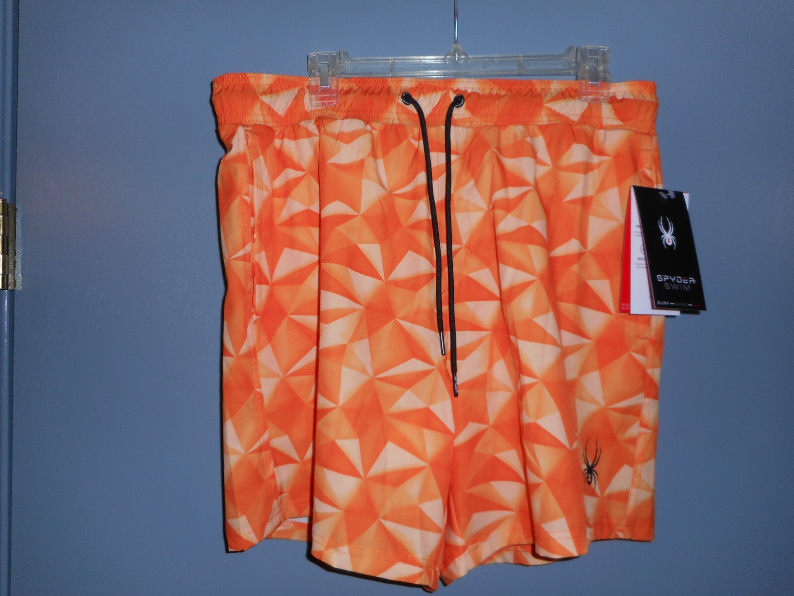 Мужские плавки Spyder Swim Trunks XL оранжевого цвета с защитой от ультрафиолета - Размер XL - НОВИНКА!