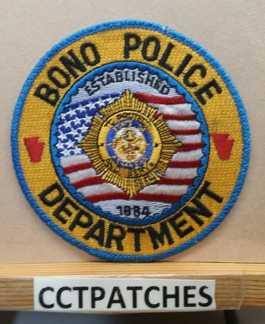 BONO, ARKANSAS POLICE SHOULDER PATCH AR eBay