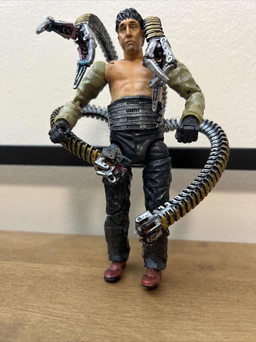 Marvel Legends DOC OCK Spider-Man 2 Movie Tentacle Attack DOCTOR OCTOPUS  Toybiz