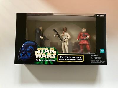 ACTION FIGURES 1998 Star Wars  Power of the Force  Cantina  Aliens TOY GIFT NEW