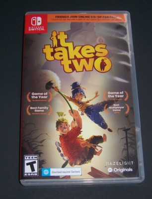 Authentic Replacement Box *Case Only* It Takes Two Nintendo Switch