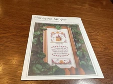 the victoria sampler cross stitch HONEYBEE SAMPLER 