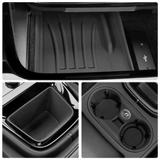 Fits for Porsche Cayenne Accessories 2024-2026, 3pcs/Set Center Console Organ...