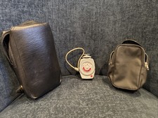 Vintage Gossen Lunasix Light Meter Exposure Meter  2 Leather Cases