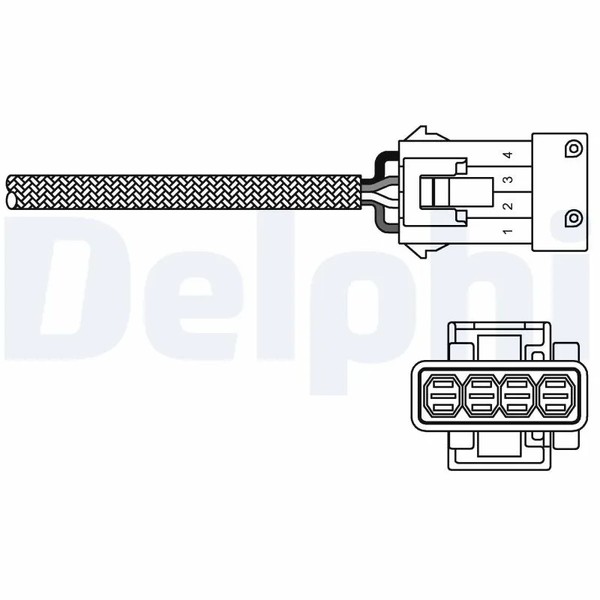 Lambda-Sonde Delphi Technologies ES20230-12B1 FüR OE 1628.70 - 96230002-image