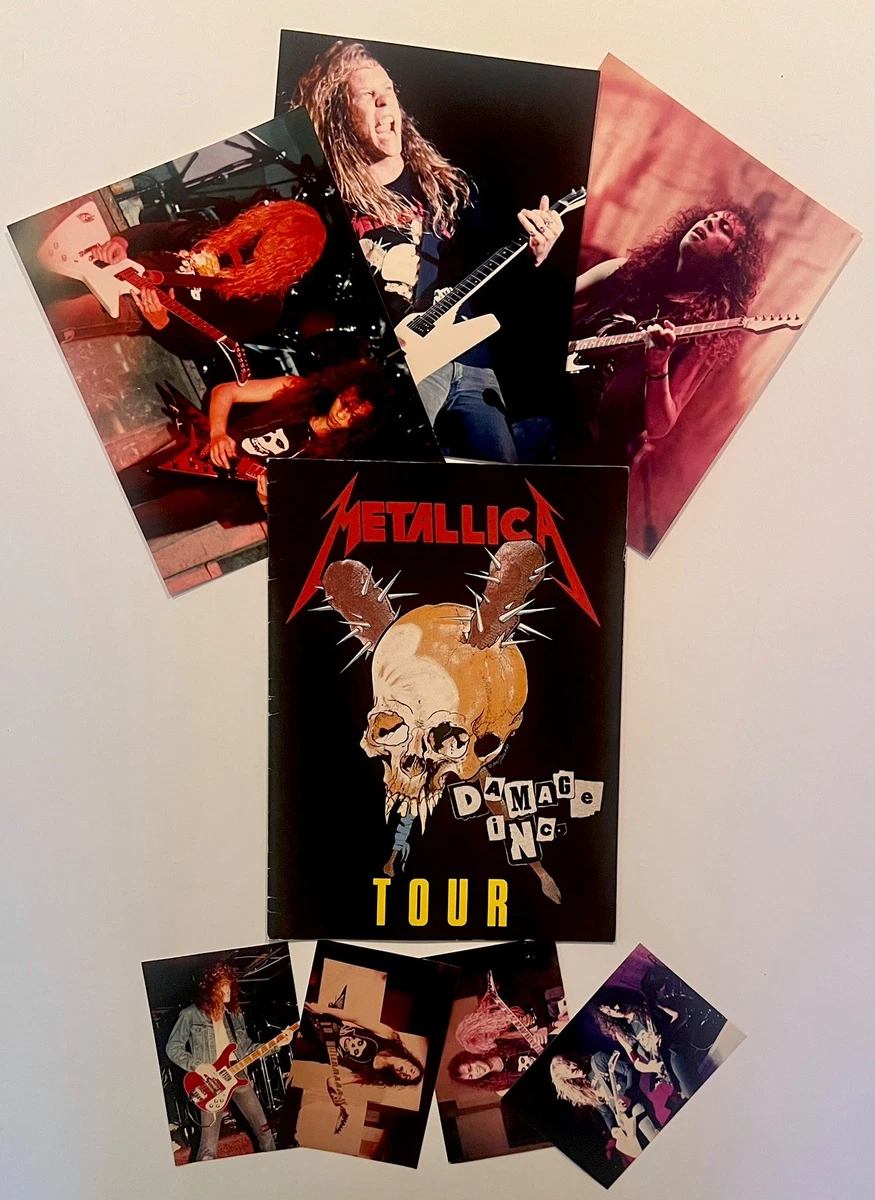 激レア！カークハメットサイン入りメタリカ’89年JAPANツアーポスター！ Original Metallica Concert Memorabilia for sale | eBay