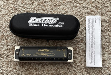Easttop T008K Diatonic 10 Holes Blues Harmonica Mouth Organ Key - Good Condition