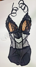 Dance and Sway ZYM Lace Body Suit - Black, SZ: Small