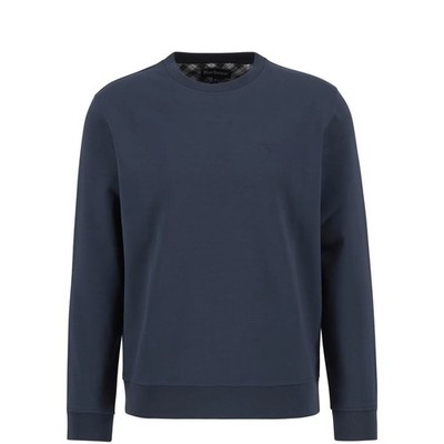 Barbour Lambeth Interlock Sweatshirt Navy