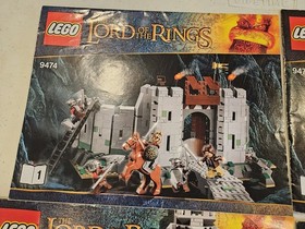 LEGO The Lord of the Rings : The Battle Of Helm's Deep (9474) Instructions Only