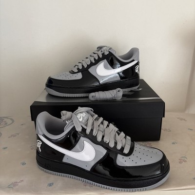 Size 10M - Syna Central Cee x Nike Air Force 1 Low Black White Grey IO9974-010