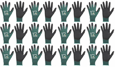 12- MaxiFlex 34-8743 Micro Foam Nitrile Coated ANSI A2 Cut Resistant Work Gloves