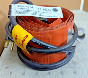 Heavy‑Duty 55 Gallon Metal Drum Heater 120V 1100W Working Pull [B9B4]