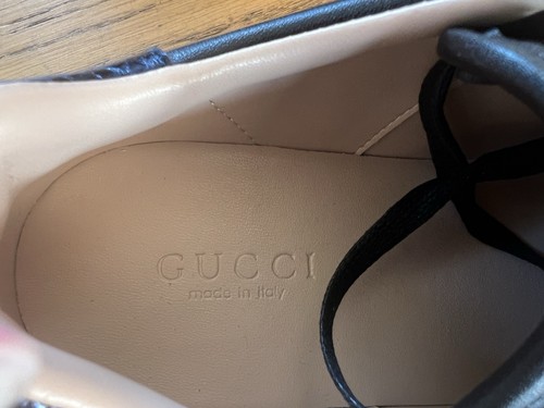 Neu GUCCI Damen ACE Sneakers - Schwarz 38 - Bild 8 von 8