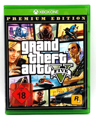 Grand Theft Auto V 5 GTA Microsoft XBOX One