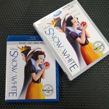 Walt Disney's Snow White and the Seven Dwarfs Blu-ray DVD, 2016 Mint Discs