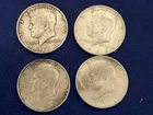 1964-D Kennedy Half Dollar lot of 4