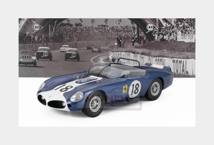 Ferrari 330 TRI 6 24 Heures du Mans 1962 BBR BBRC1803 - Miniatures