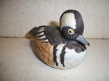 Lenox 1990 Vintage Natures Gallery Hooded Merganser Duck Ceramic Trinket Holder
