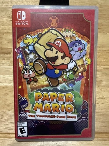 New ListingPaper Mario: The Thousand-Year Door Nintendo Switch Complete CIB Barely Played