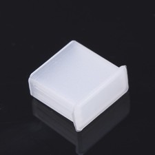 50 Pcs USB Dust Covers Transparent Plugs for Standard Laptop Ports