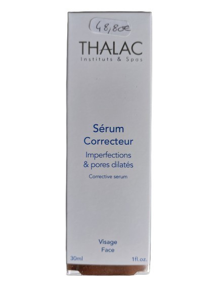 Sérum Thalac soin visage purifiant imperfections et pores pour retrouver une peau nette